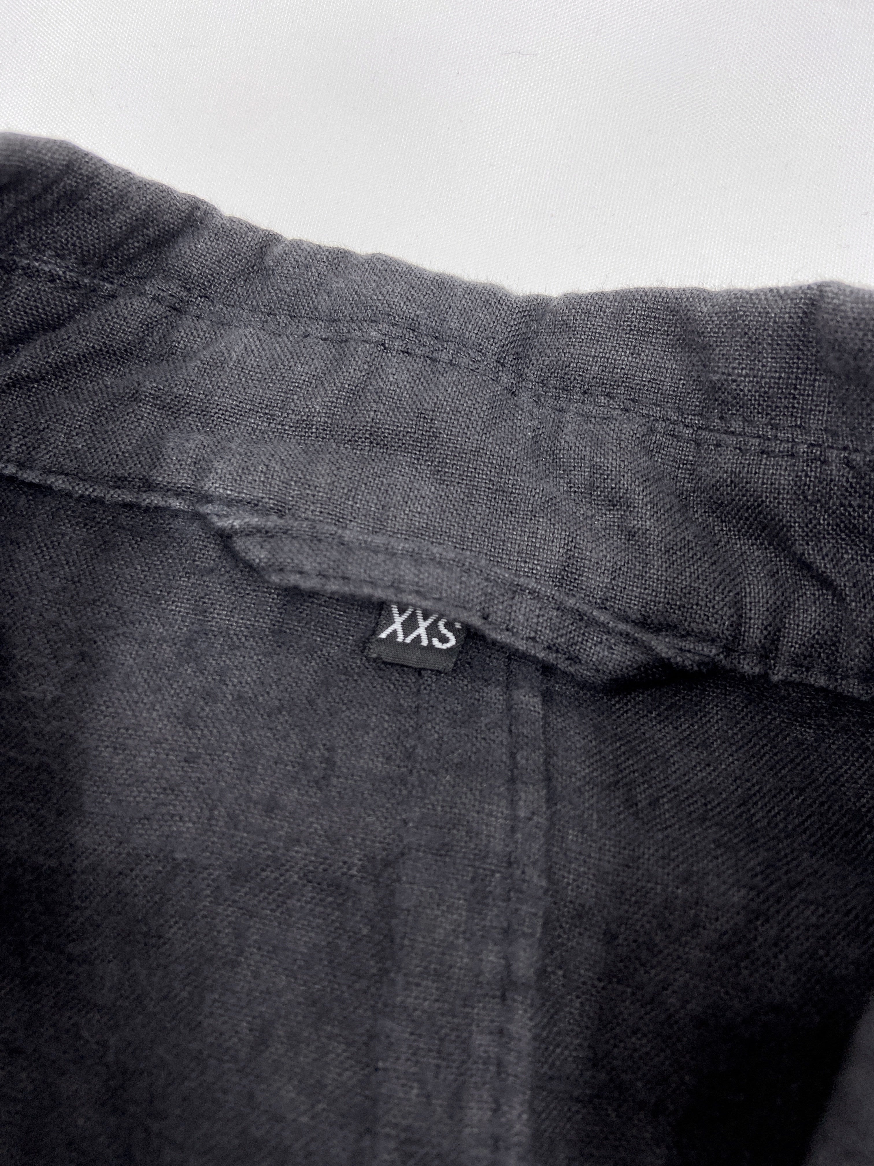 Ann Demeulemeester Spring 2006 Grey Hemp Trench Coat Jacket XXS - 14