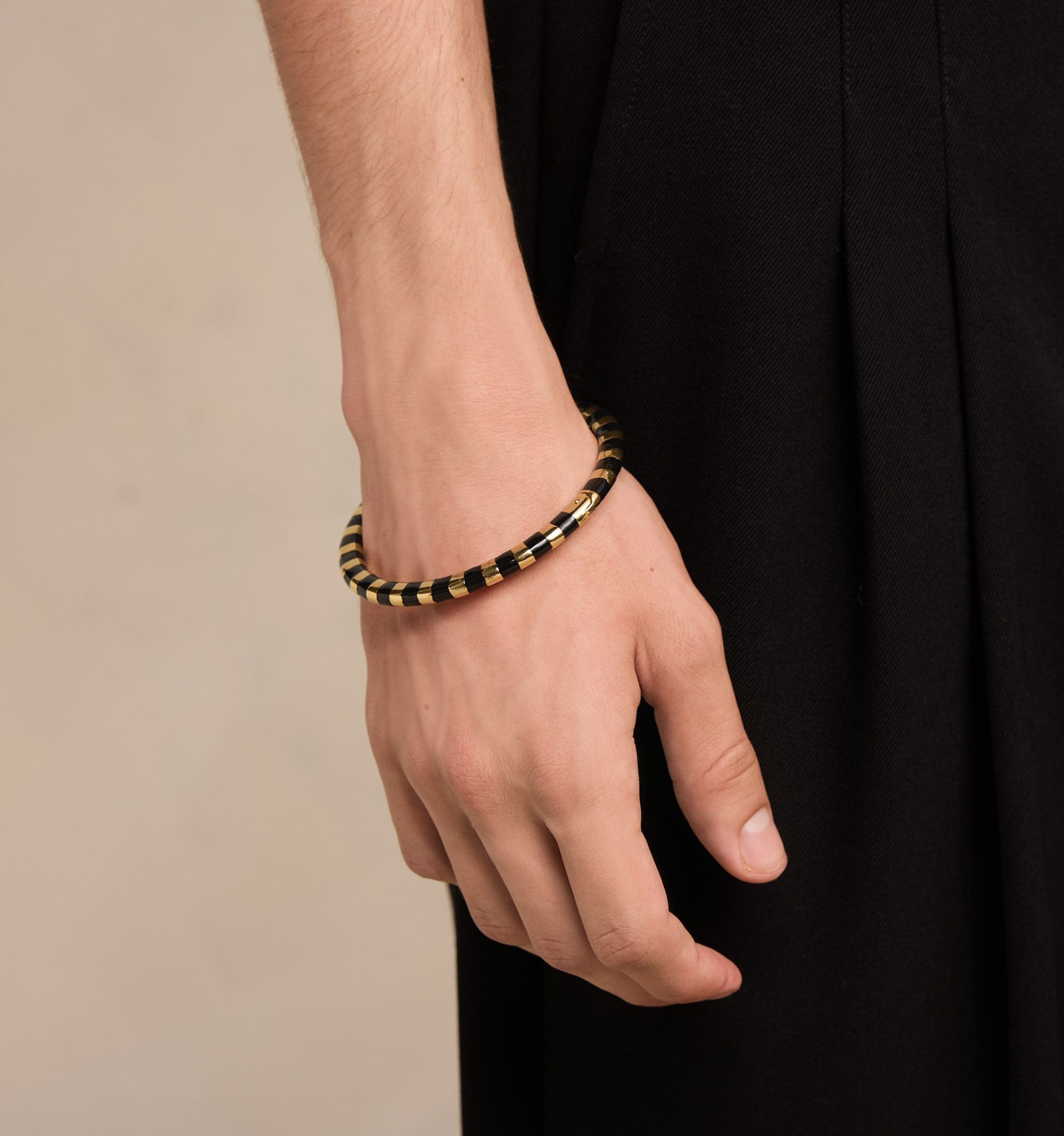 Striped Ami Signature Cuff - 3