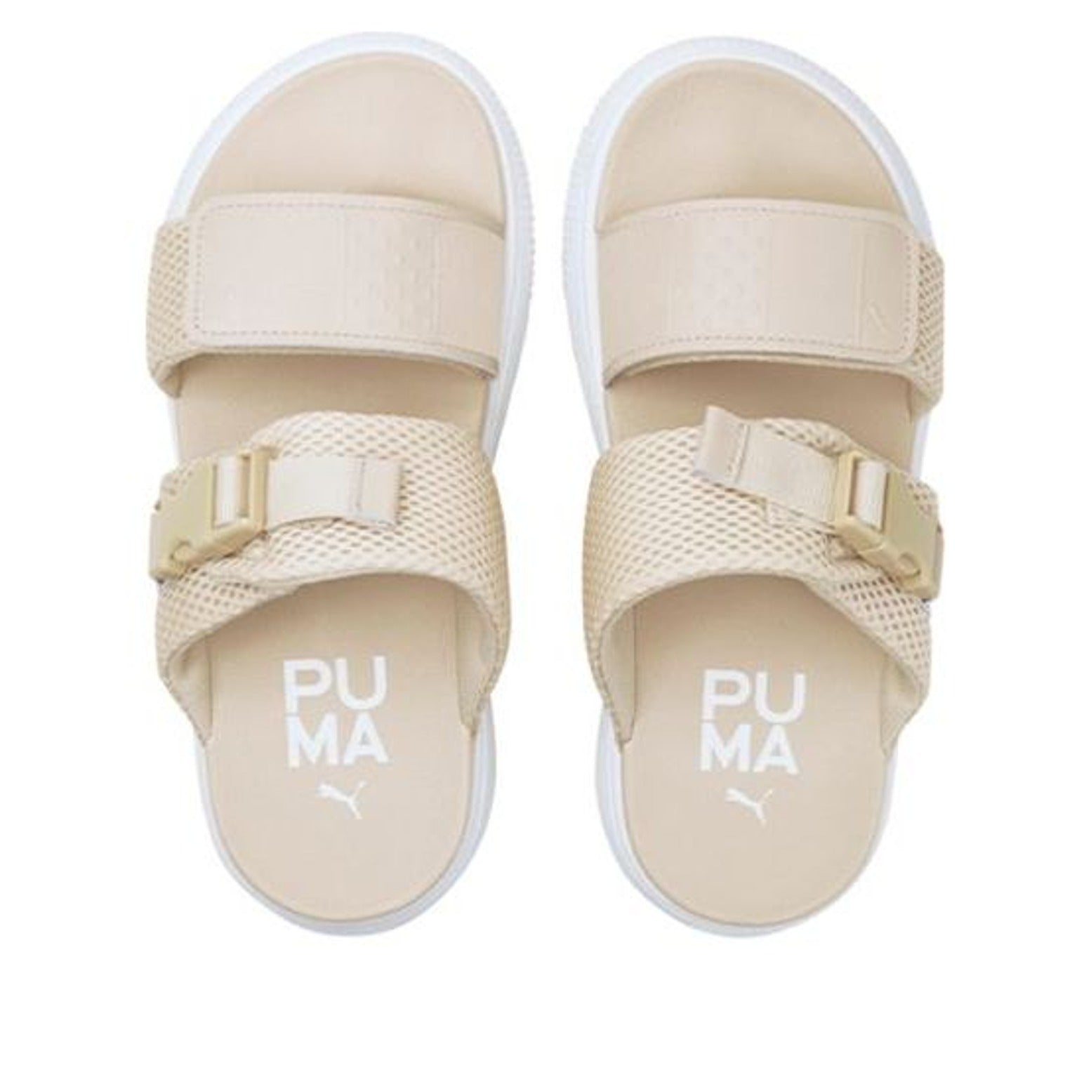 (WMNS) PUMA Suede Mayu Sandal Infuse 'Putty' 383886-02 - 4