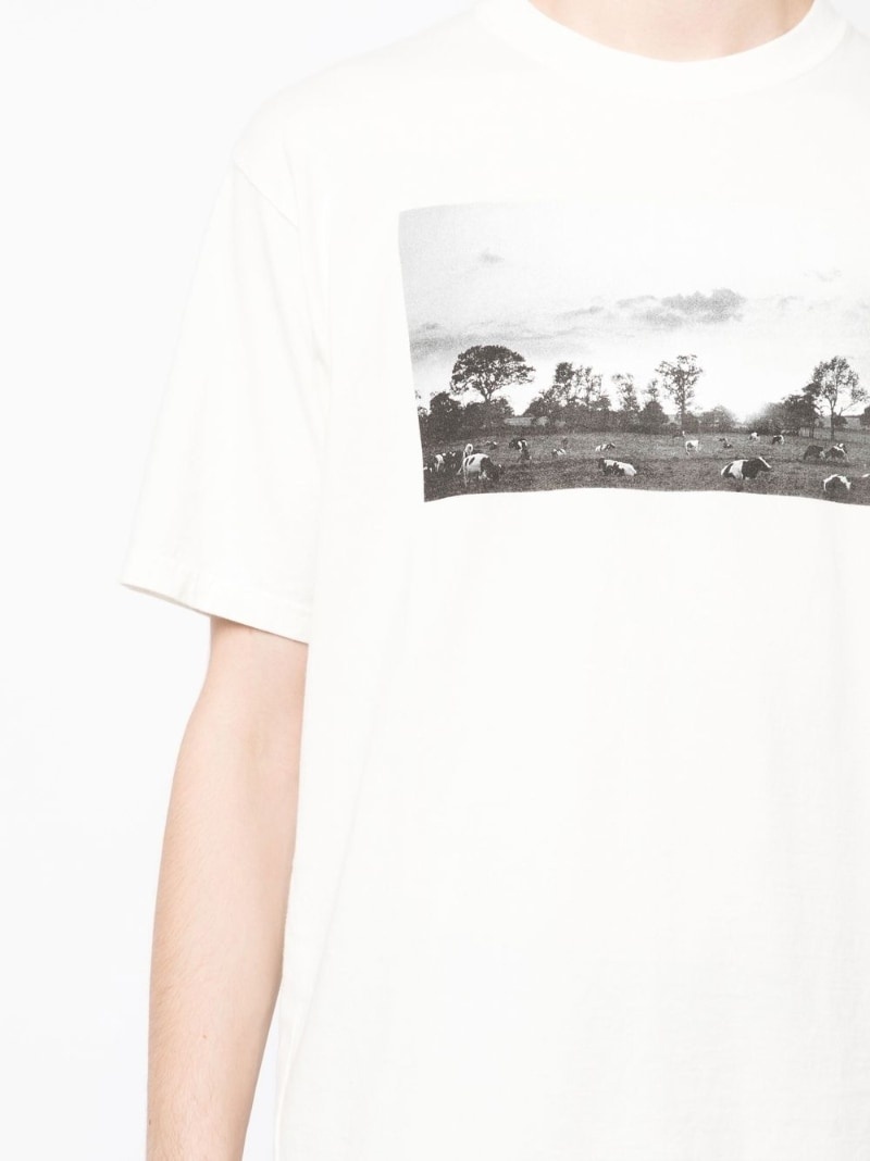 photograph-print cotton T-Shirt - 5