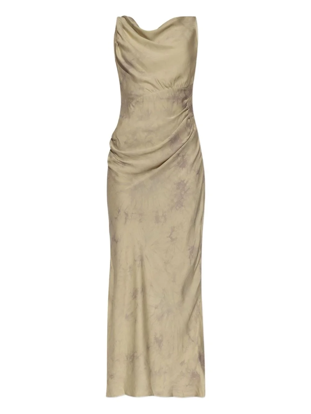 brushed-finish dress - 1