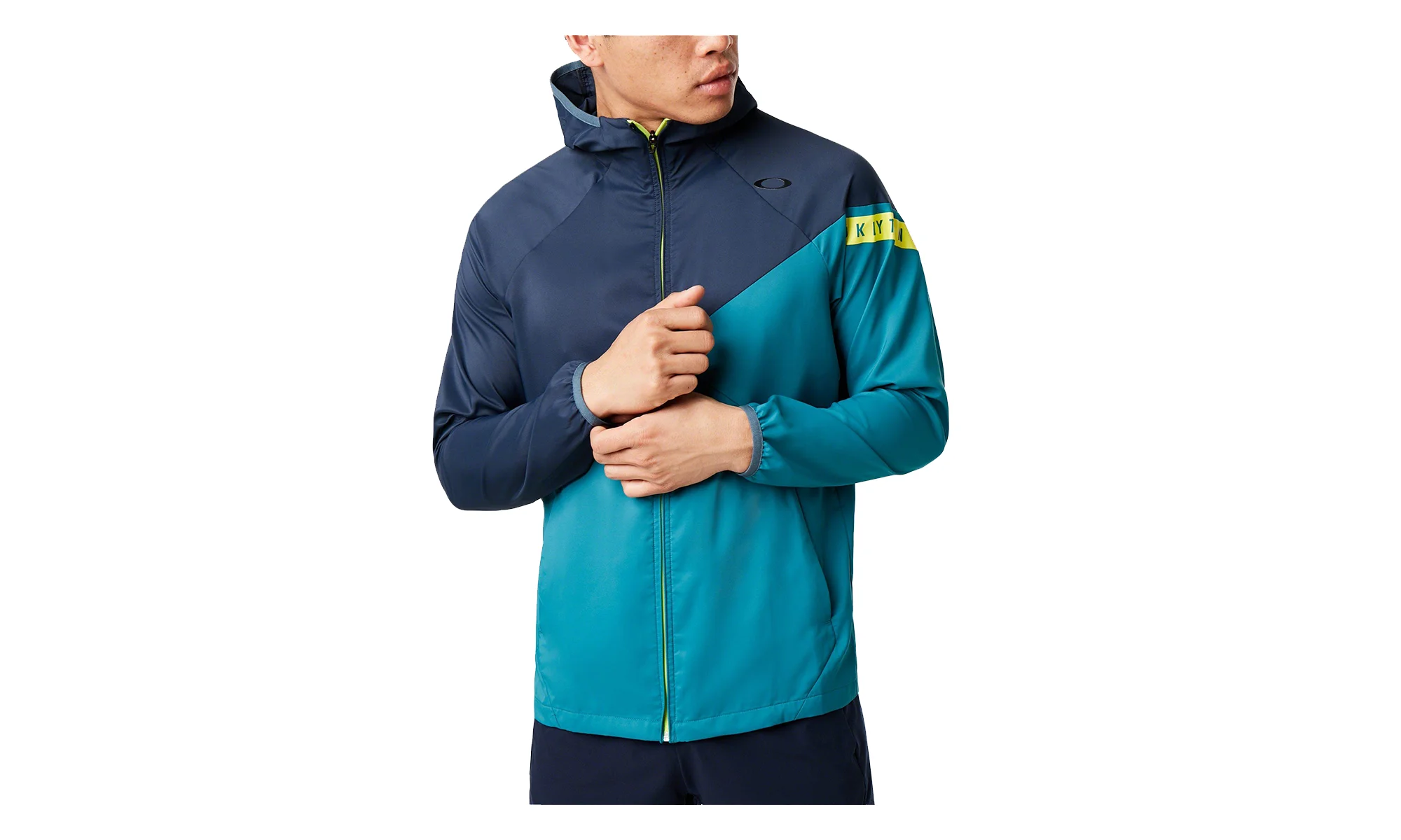 Enhance Double Cloth Hoodie Jacket.QD 9.0 "Petrol" 412721 9PE - 1