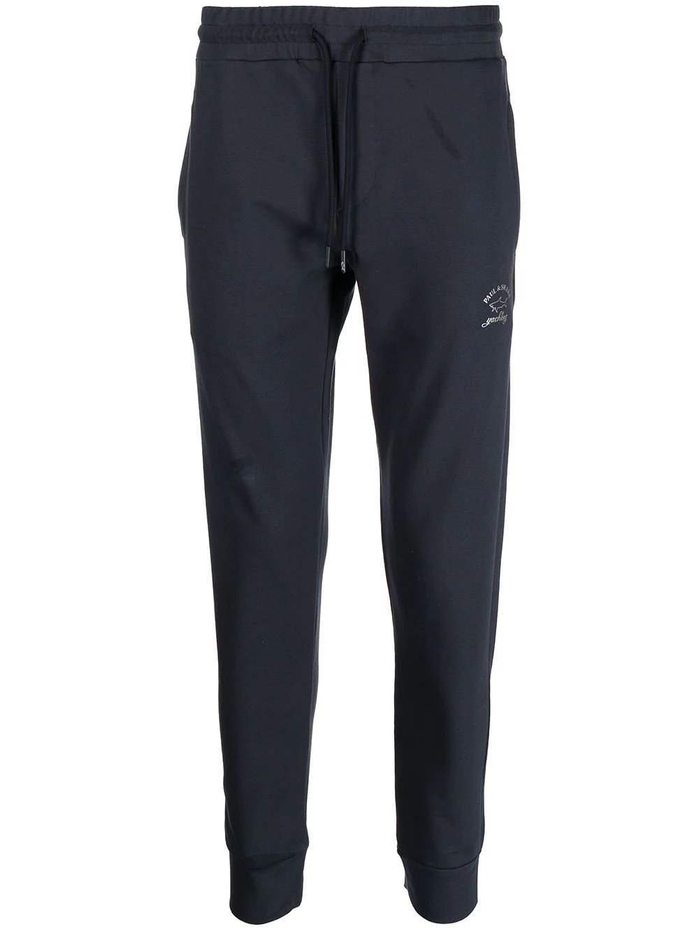 logo-print tapered track trousers - 1