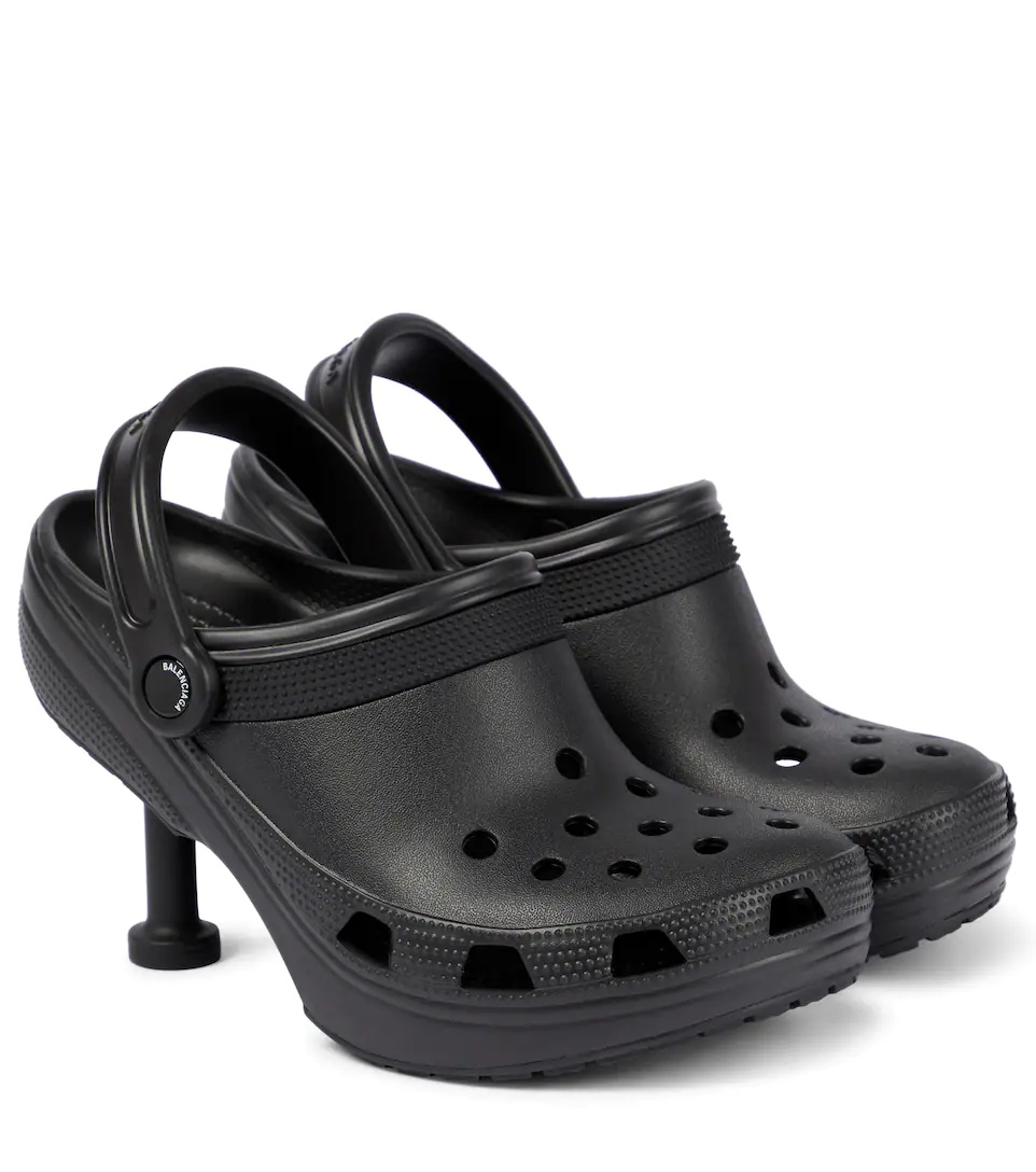 BALENCIAGA x Crocs Madame 80 pumps | mytheresa | REVERSIBLE
