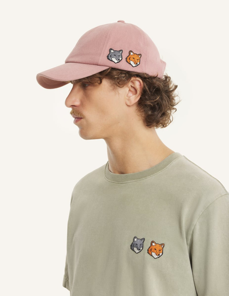 Maison Kitsuné DOUBLE FOX HEAD FADED CAP outlook