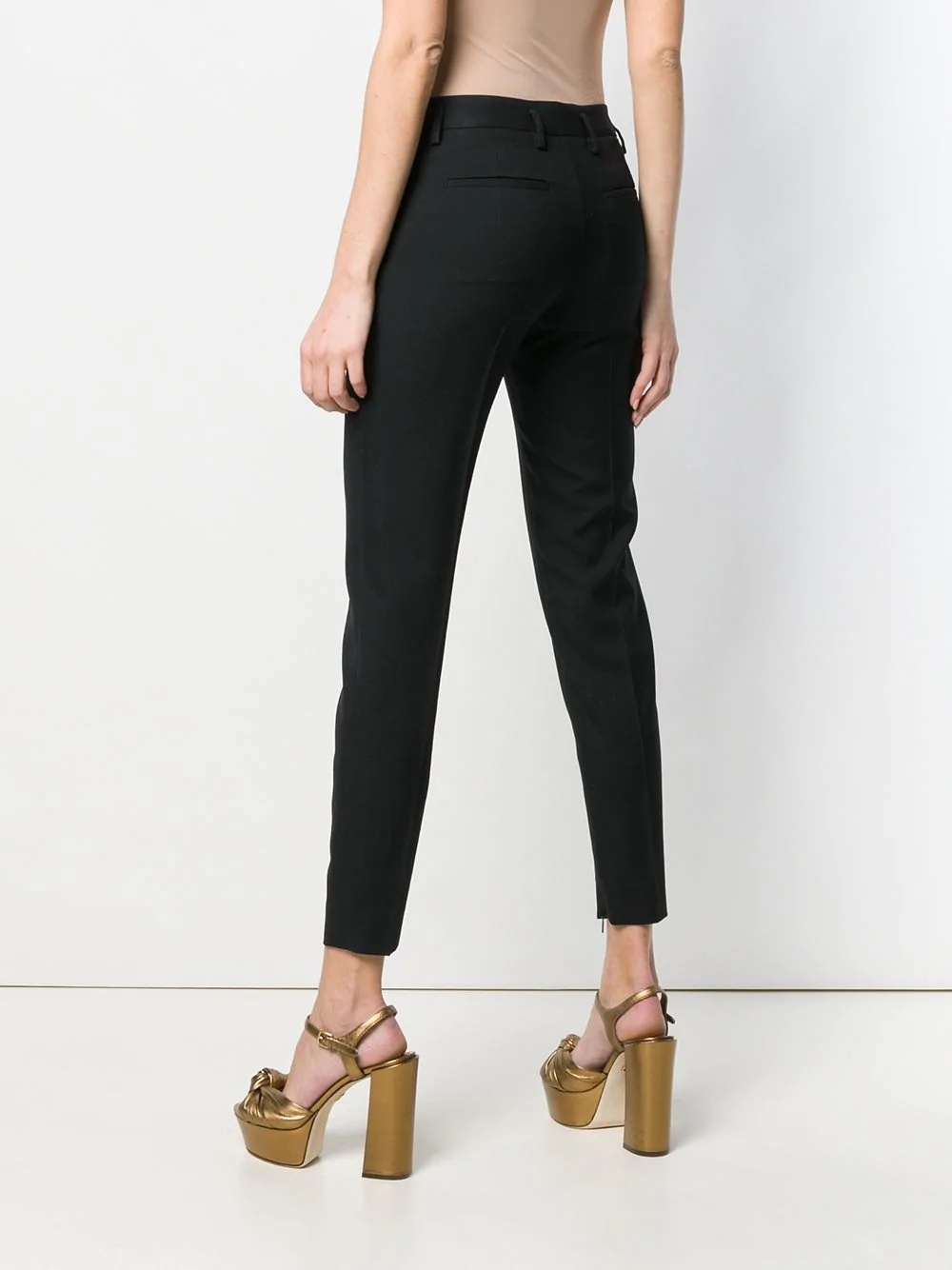 tuxedo skinny trousers - 4