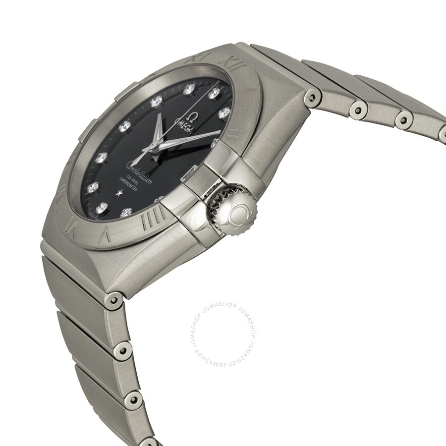 Omega Constellation Automatic Black Dial Stainless Steel Ladies Watch 12310382151001 - 2