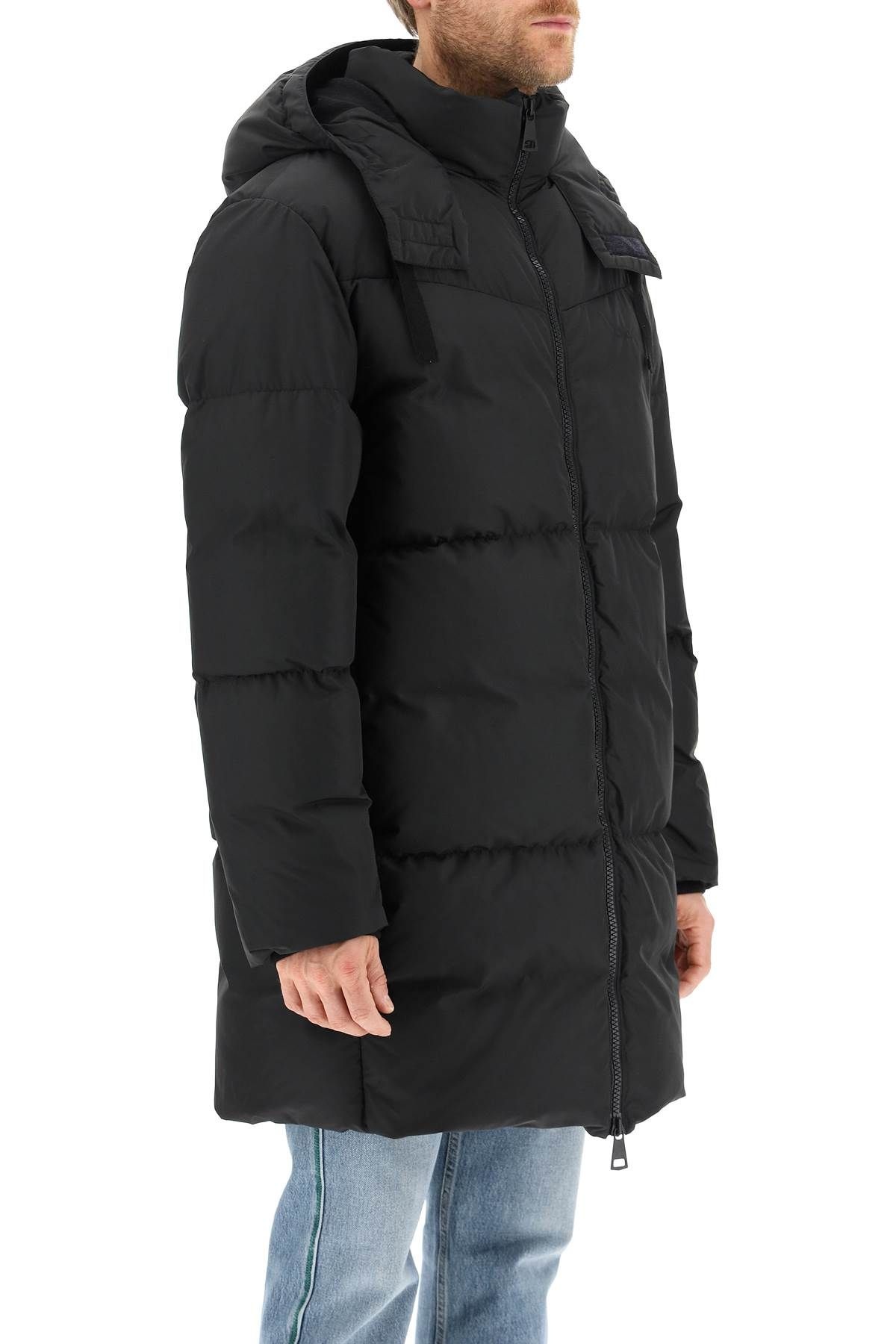 JEREMY LONG RIPSTOP DOWN JACKET - 3