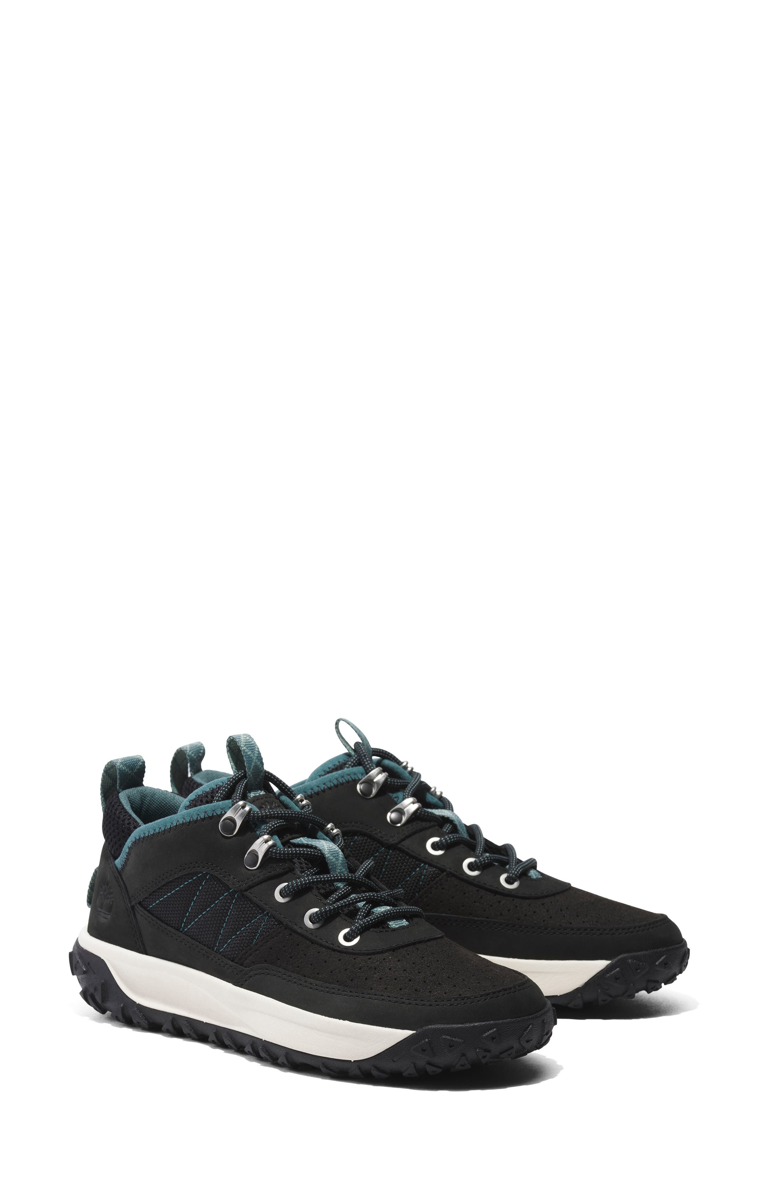 Timberland Greenstride Motion 6 Hiking Sneaker in Black Nubuck With White at Nordstrom - 7