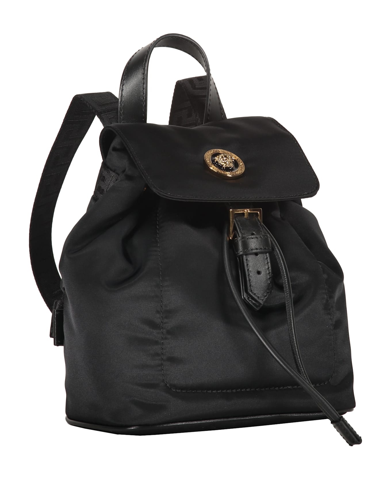 Logo Detail Nylon Backpack - 2
