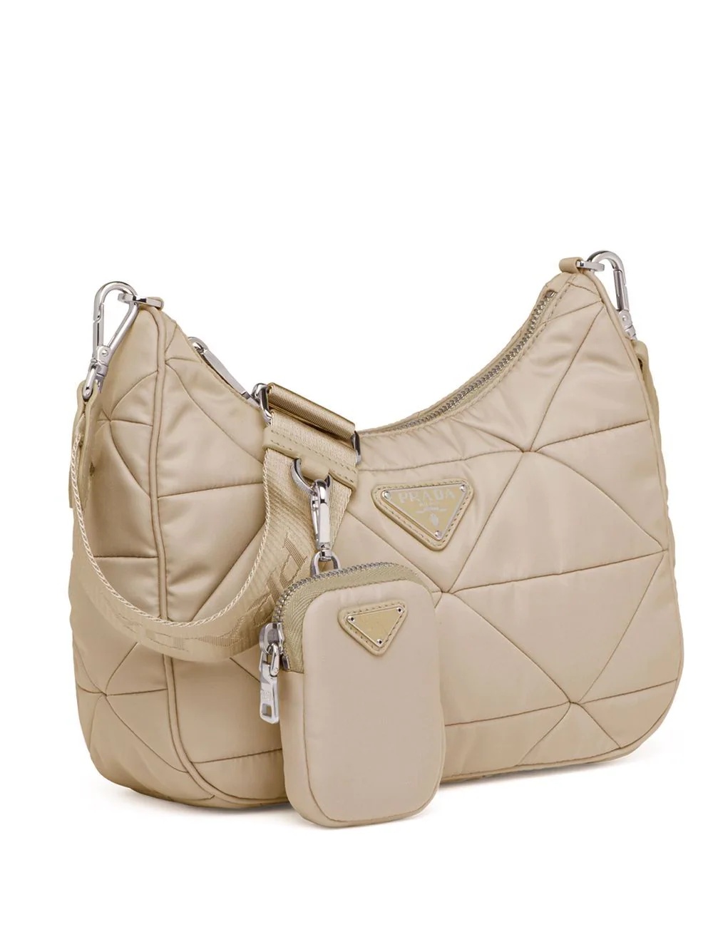Re-Nylon quilted shoulder bag - 3