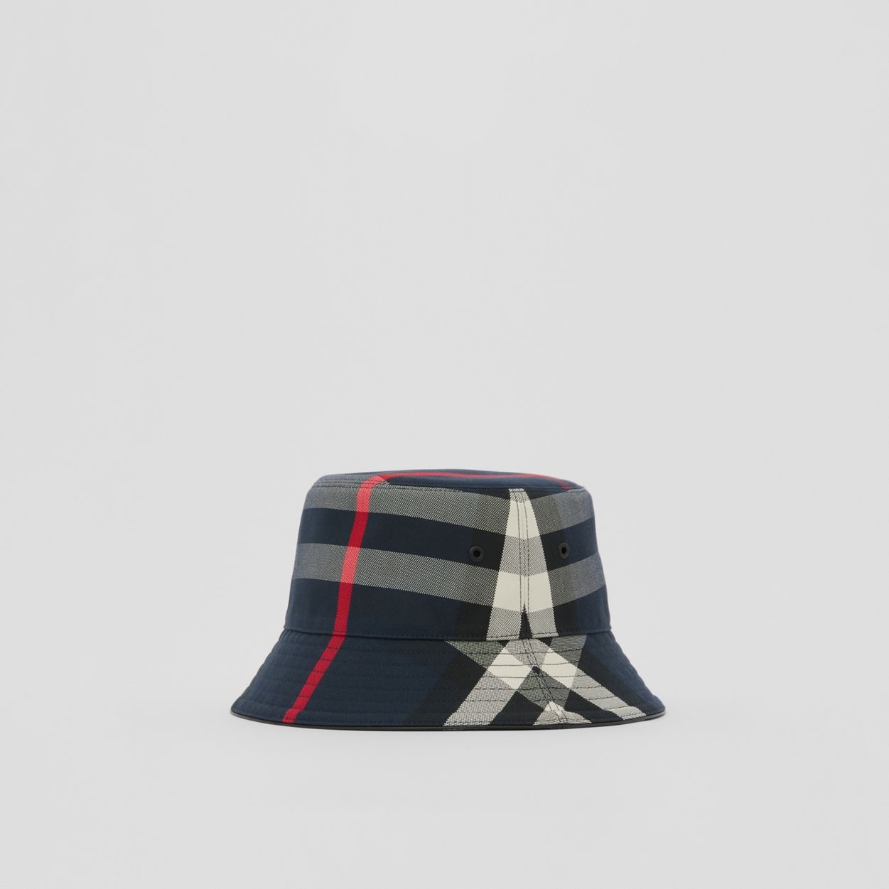 Check Cotton Bucket Hat - 4