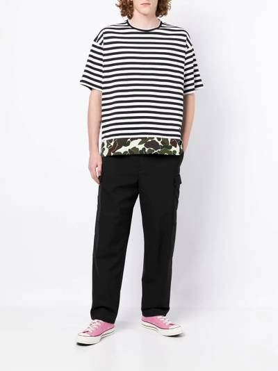 Comme des Garçons Homme striped crew-neck T-shirt outlook