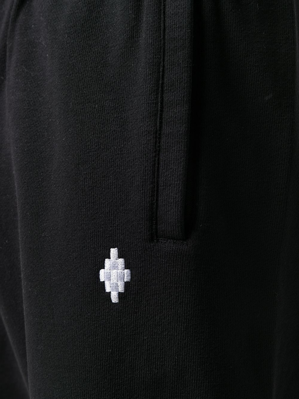 logo-embroidered drawstring track pants - 5