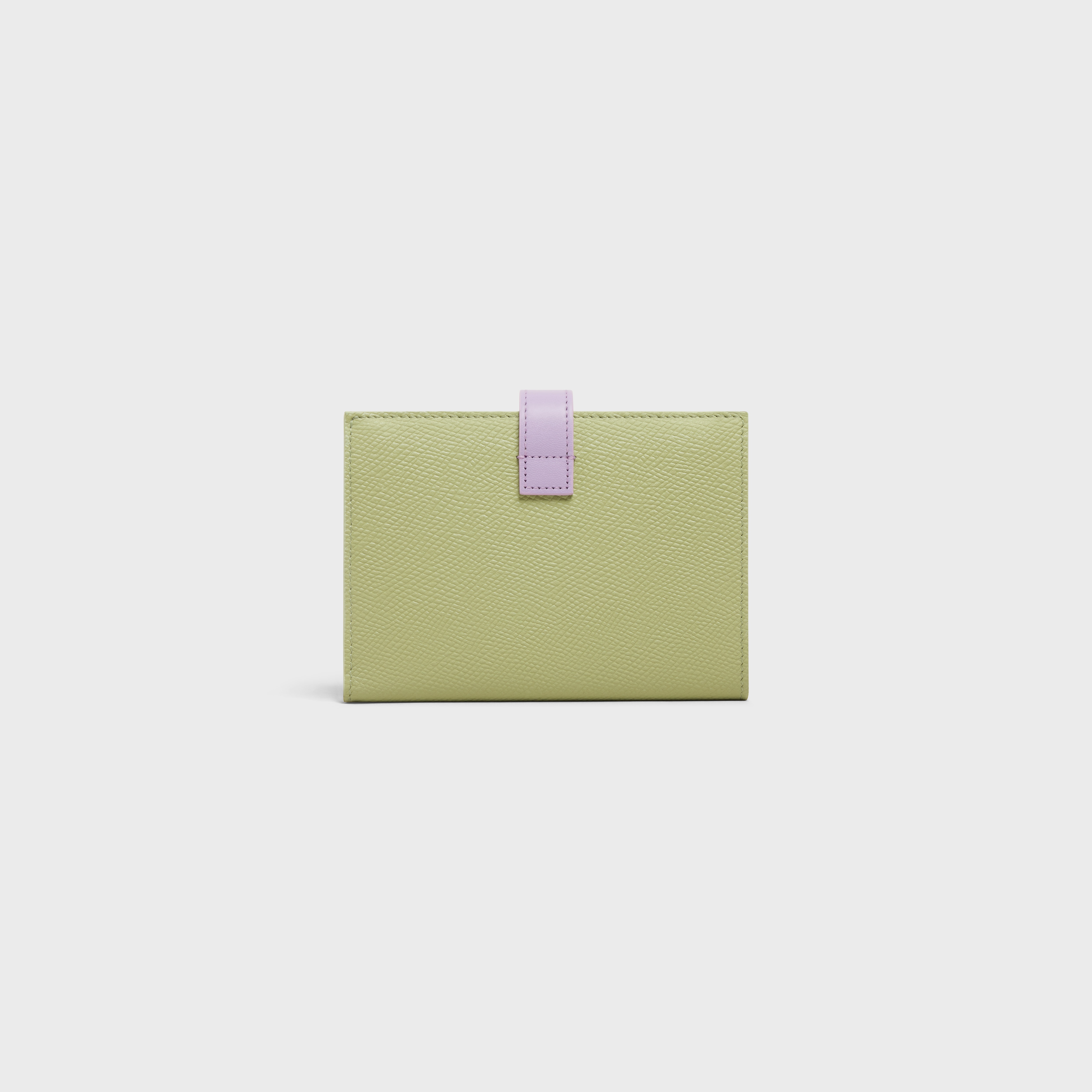 Medium strap wallet in Bicolour Grained Calfskin - 3