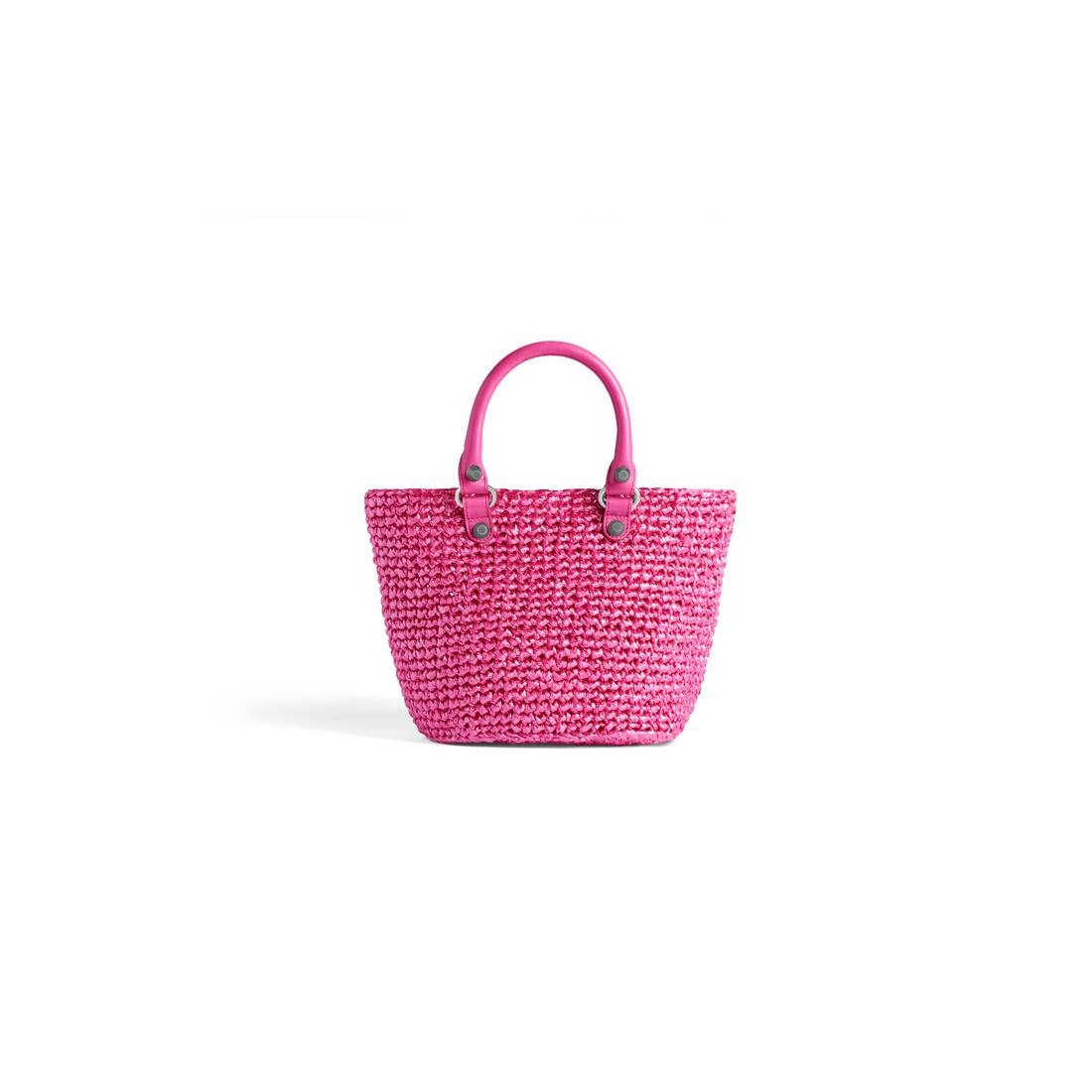 Women's Le Cagole Small Panier  in Pink - 4