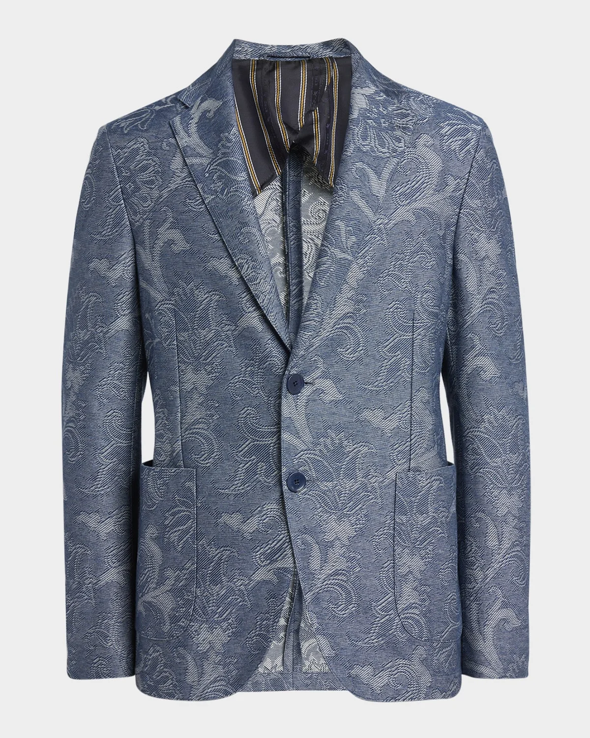 Men's Patterned Sport Coat - 1