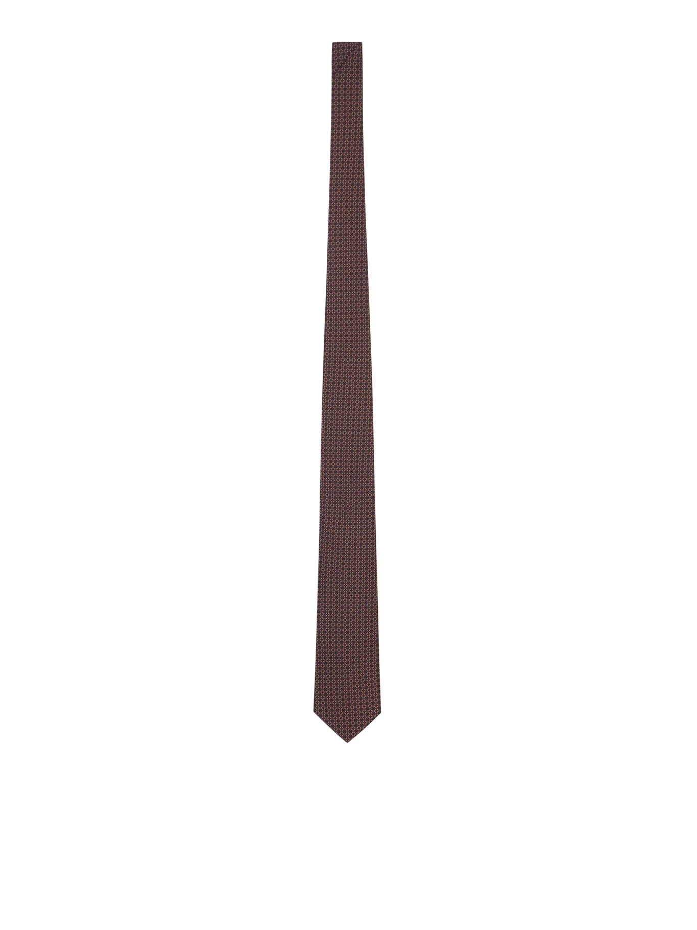 MICRO-PATTERNED SILK TIE - 1
