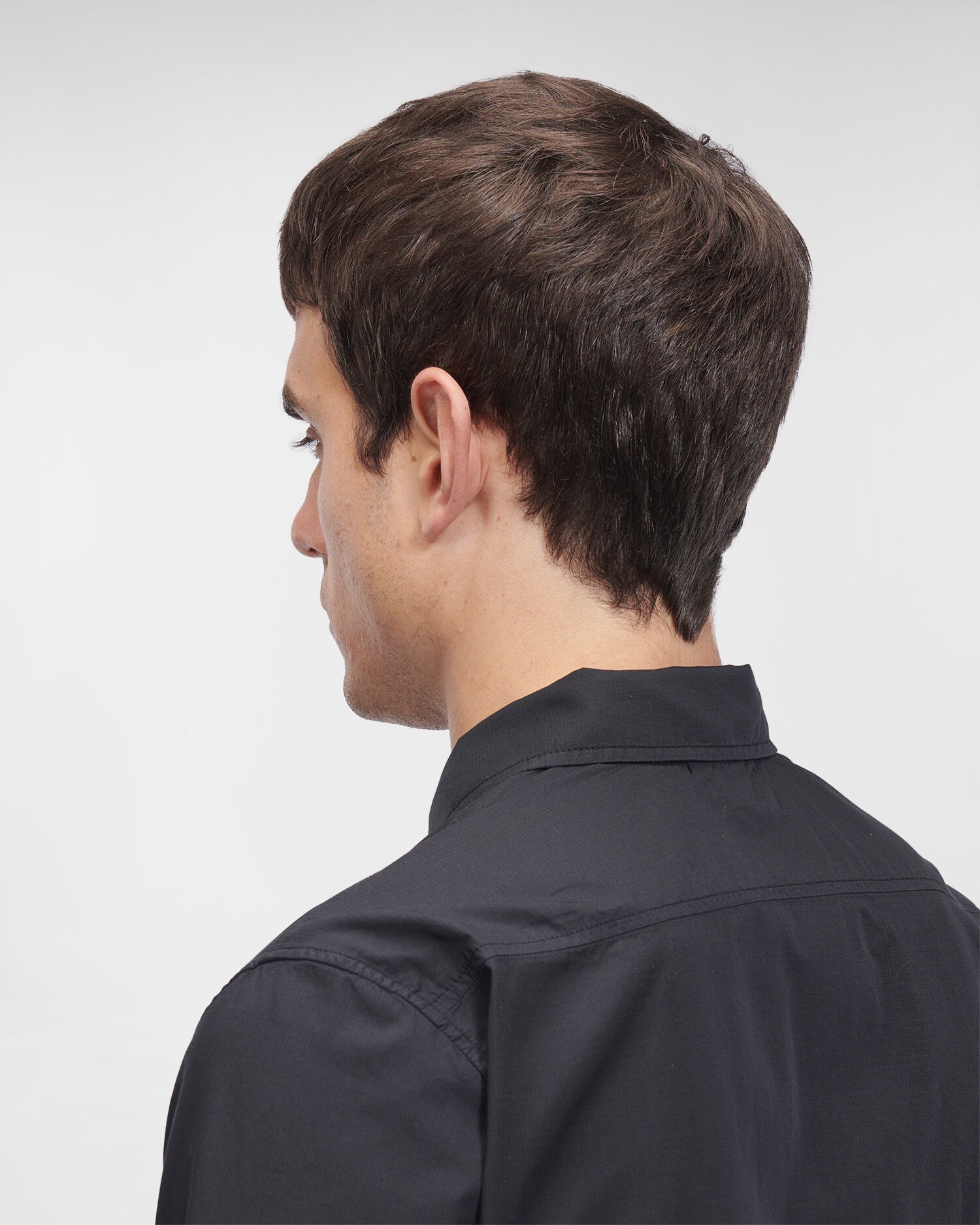 Cotton Rip-Stop Zipped Shirt - 6