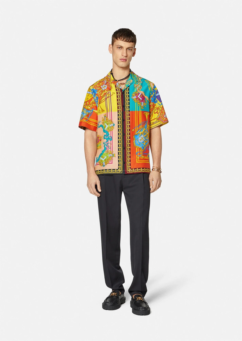 VERSACE Royal Rebellion Silk Shirt outlook