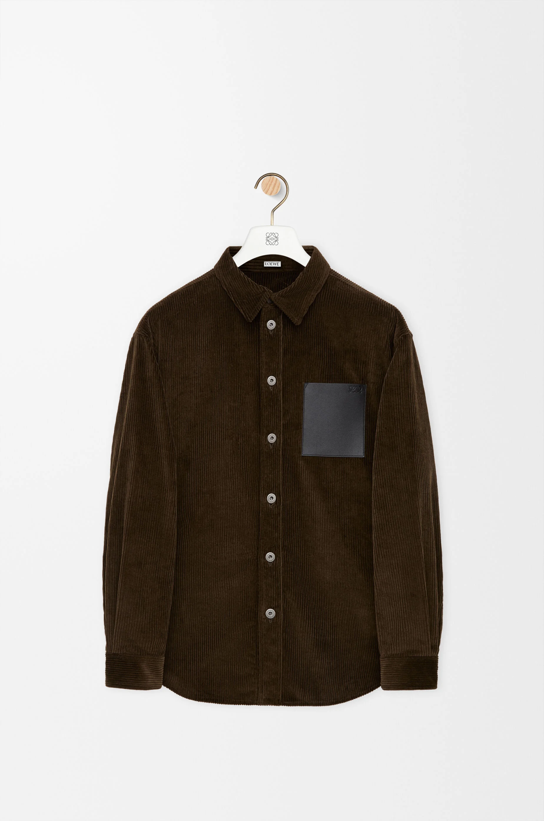 Shirt in cotton corduroy - 1