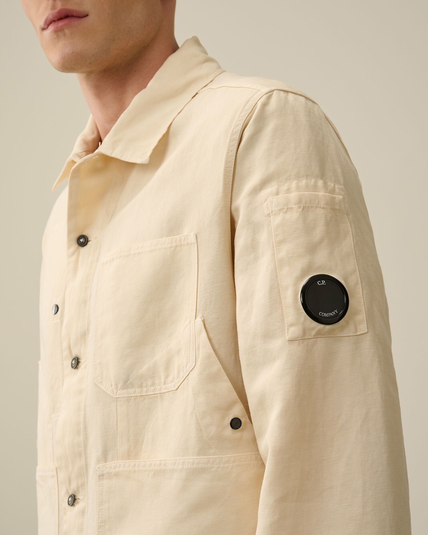 Cotton/Linen Overshirt - 4