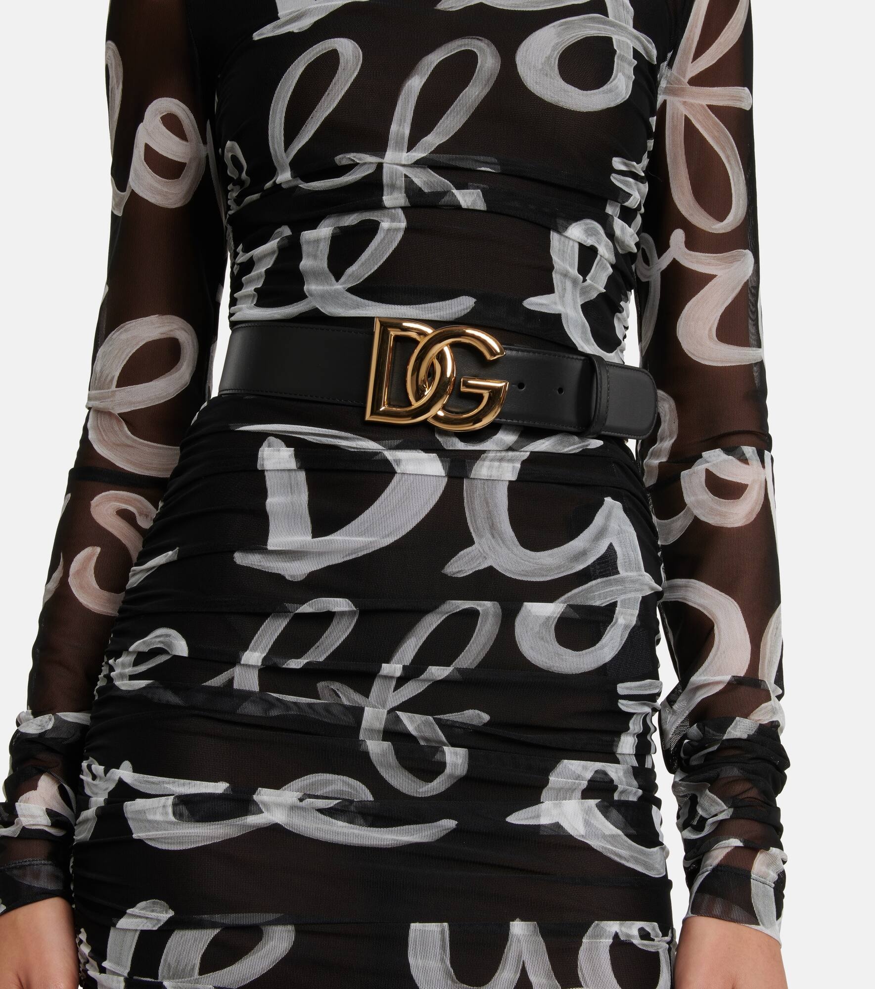 DG leather belt - 2