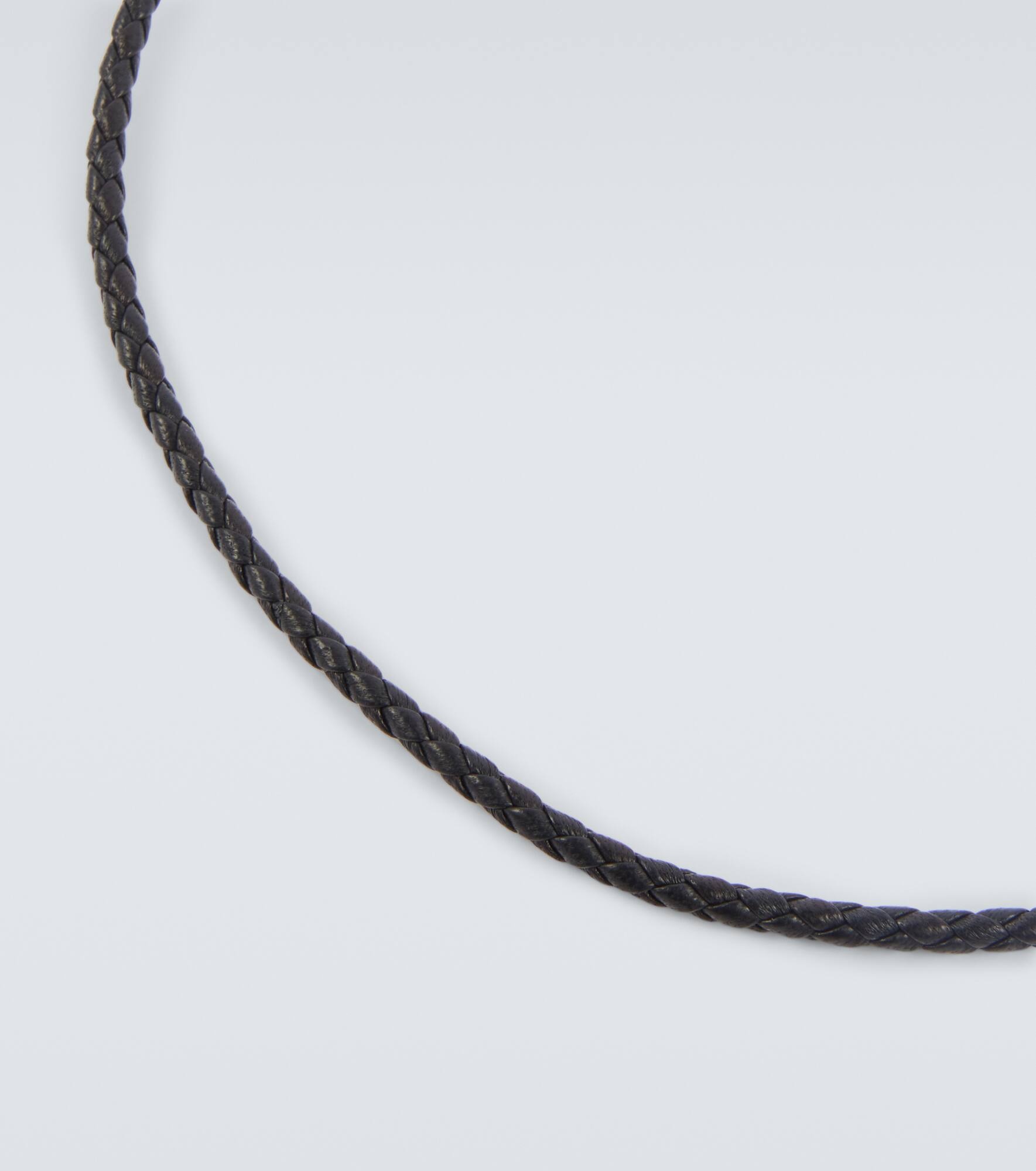Braided leather bracelet - 4