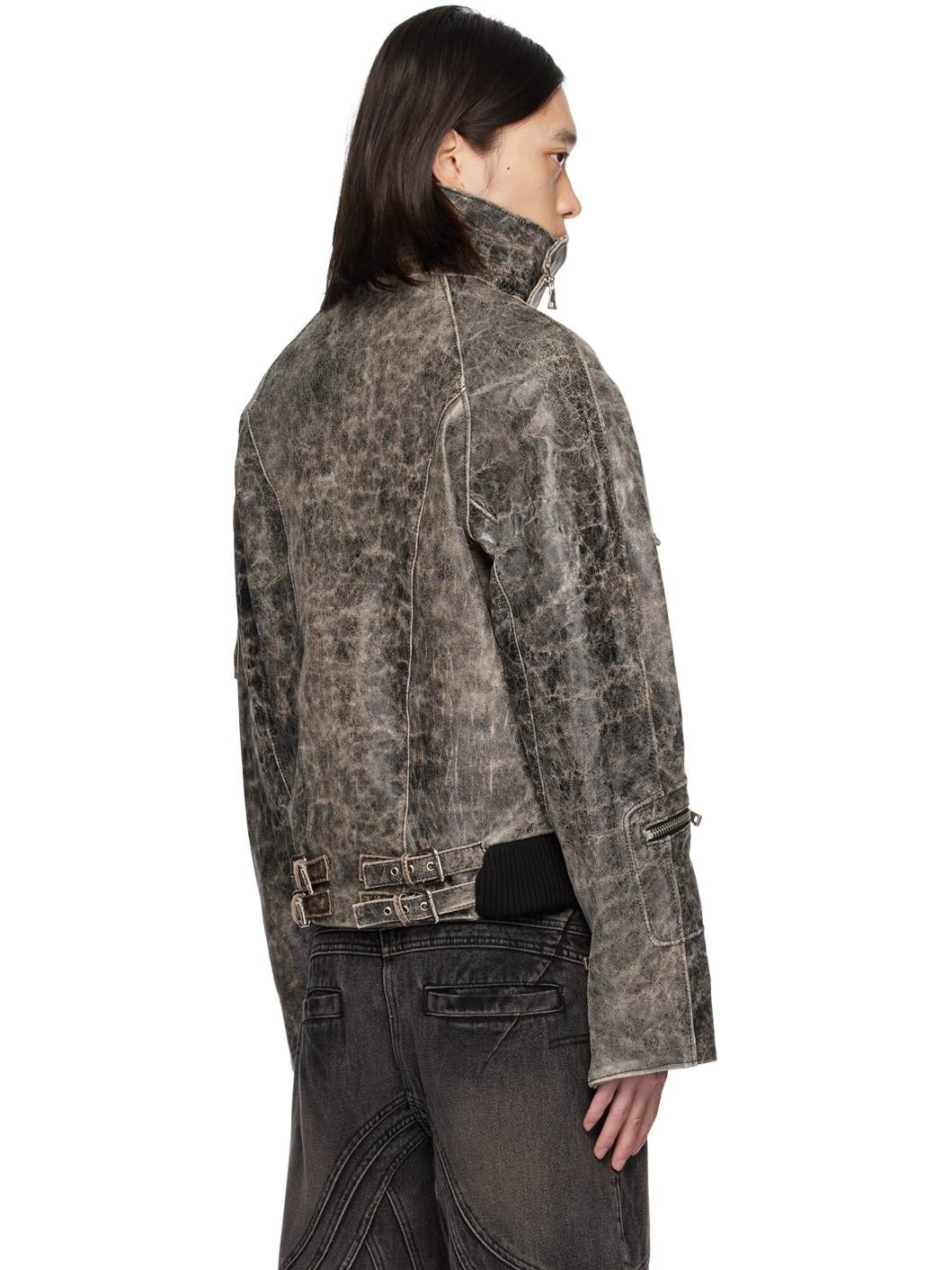 【NO/FAITH STUDIOS】MULTIPOCKET BAG CRACKED SHINY LEATHER MULTIPOCKET BAG CRACKED SHINY LEATHER 005 – NO/FAITH STUDIOS