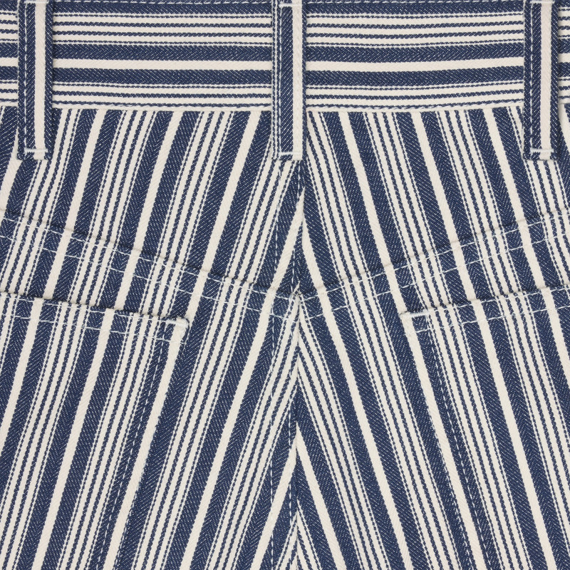 lulu jeans in hickory striped cotton 3