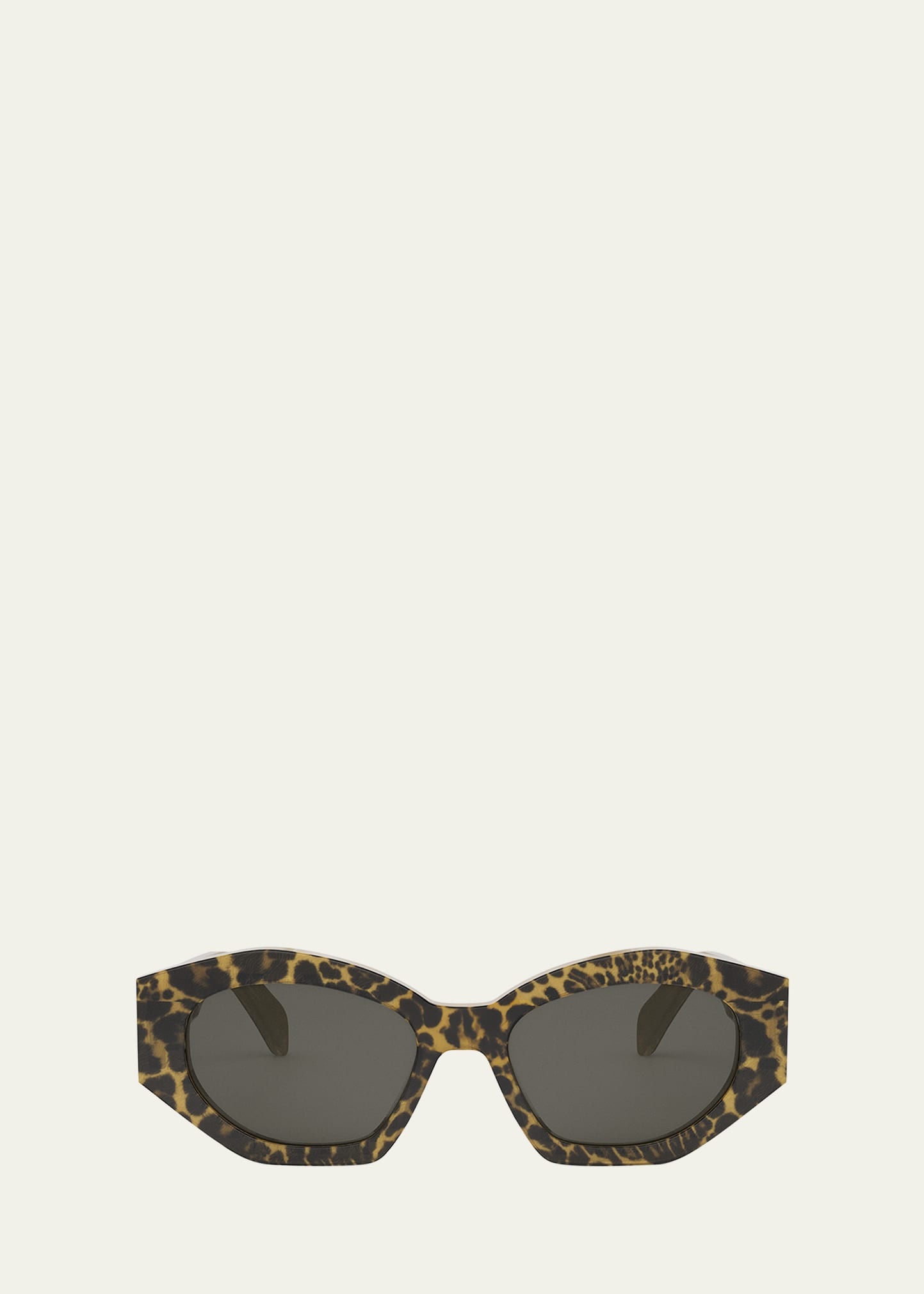 Triomphe Acetate Oval Sunglasses - 1