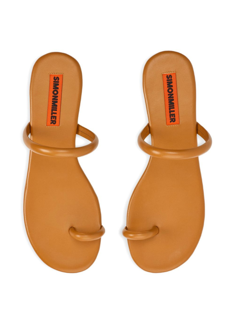 SIMONMILLER Pipe round-toe sandals outlook