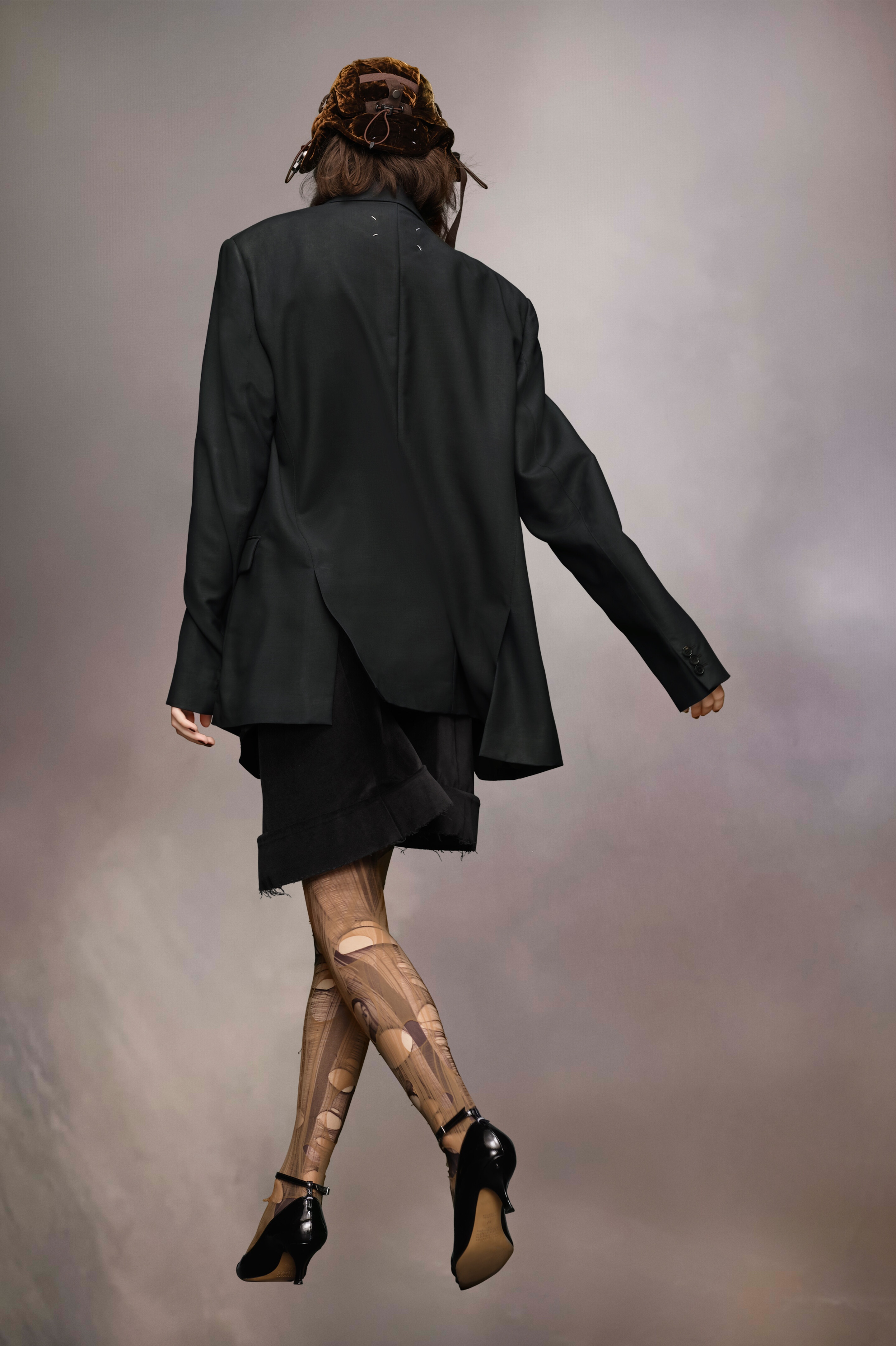 Mohair wool blazer - 5