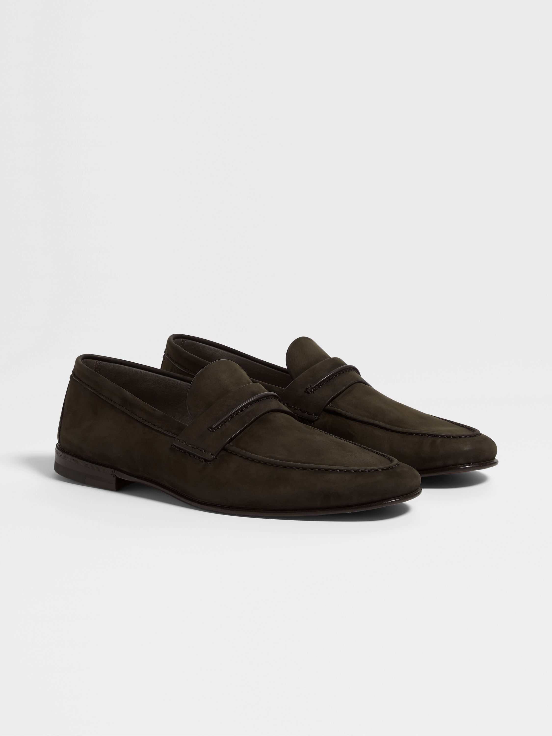 DARK BROWN SECONDSKIN MOCASSIN LOAFER - 3