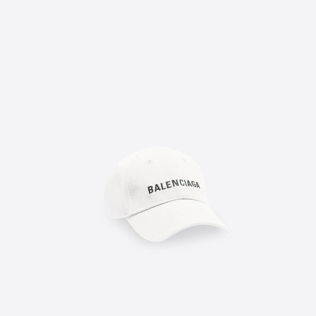 Balenciaga Cap in White/black - 4