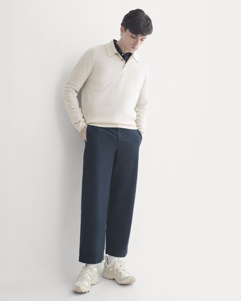 EVERLANE CROPPED SLUB TROUSER outlook