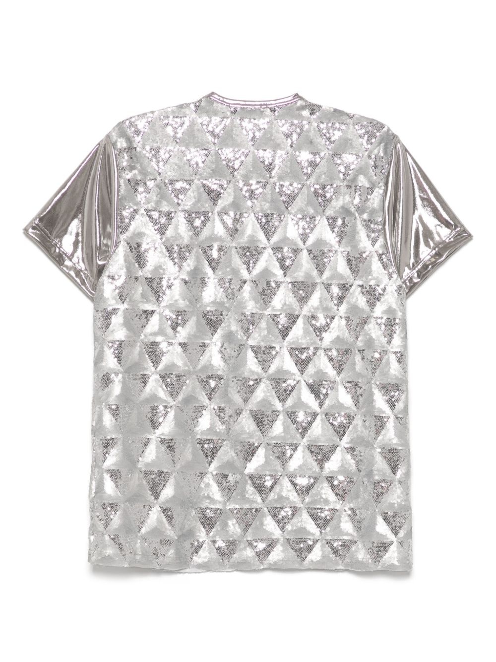 sequin-embellished T-shirt - 2