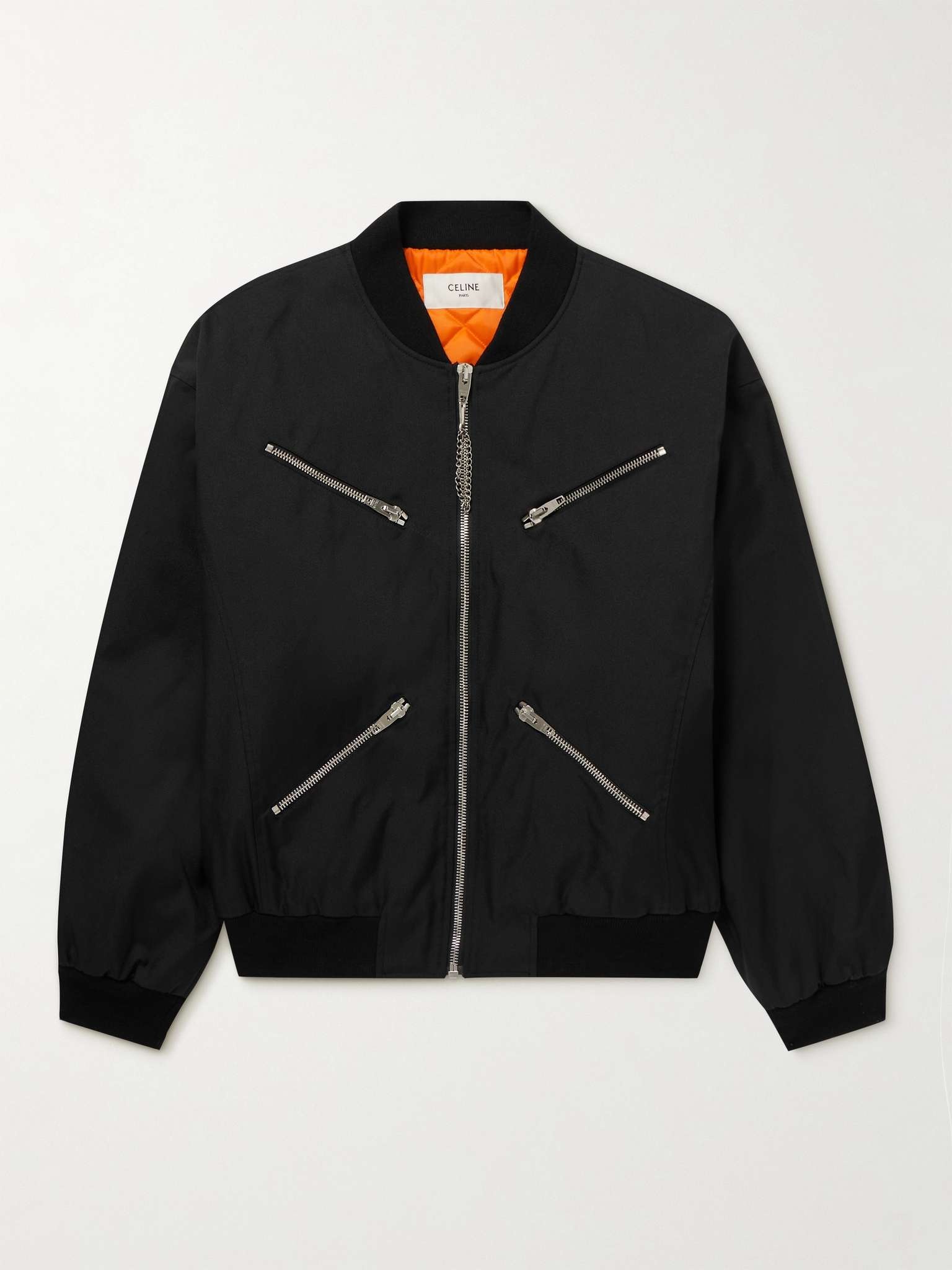Logo-Embellished Nylon Bomber Jacket - 1