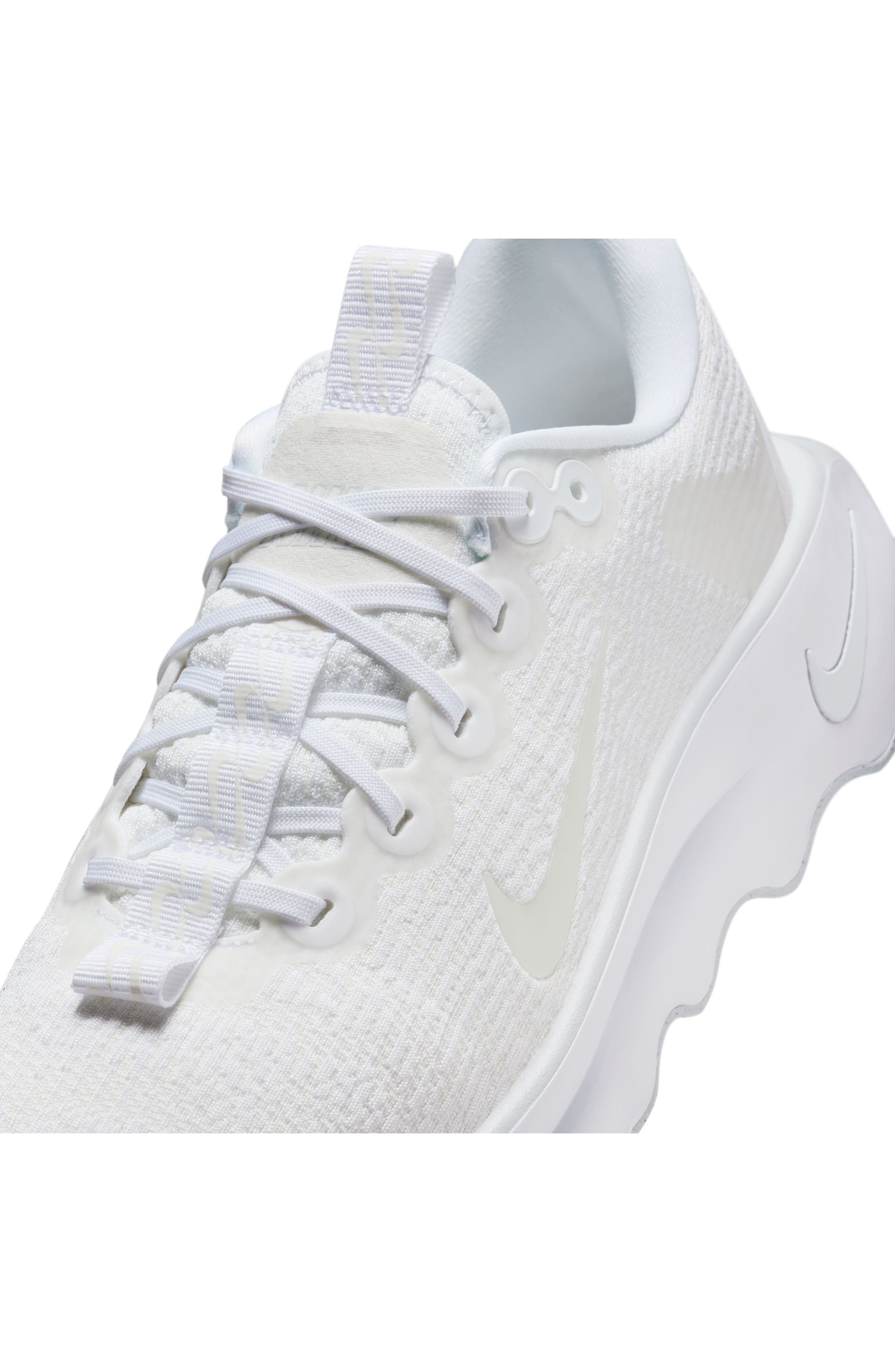 Nike Motiva Road Runner Walking Shoe in White/Summit/Platinum at Nordstrom - 7