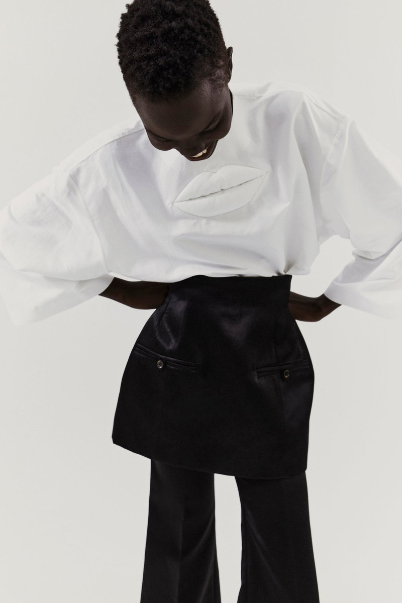 BASQUE TAILORED TROUSERS BLACK 9