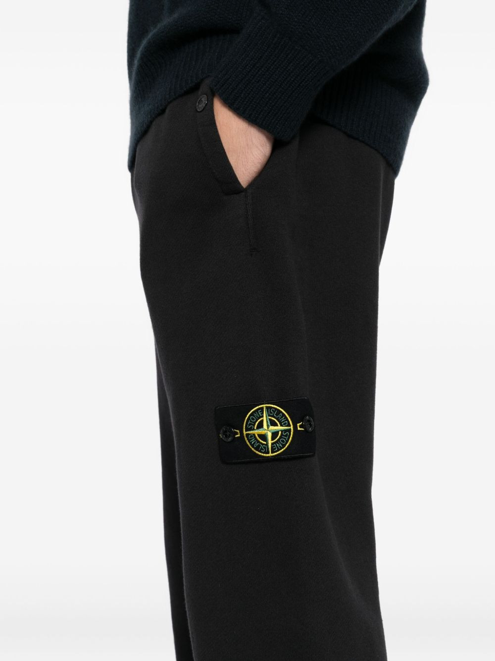 cotton track pants - 5