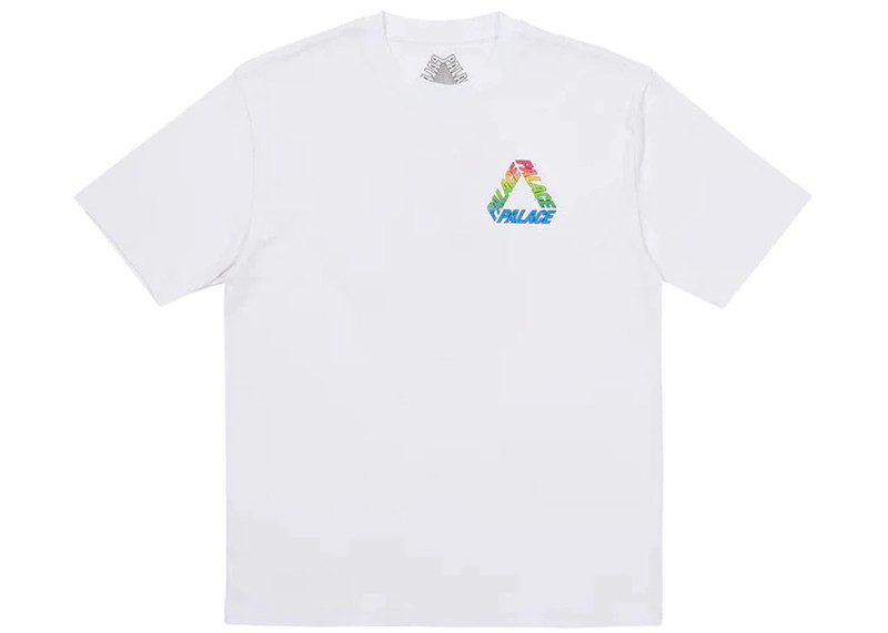 PALACE Palace Spectrum P3 T-Shirt White outlook