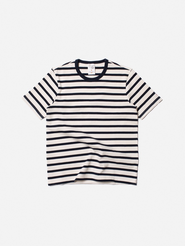 Joni Breton Stripe Offwhite/Navy - 1