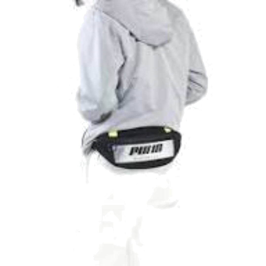 PUMA Prime Street Waist Bag 'Black White' 075852-01 - 3