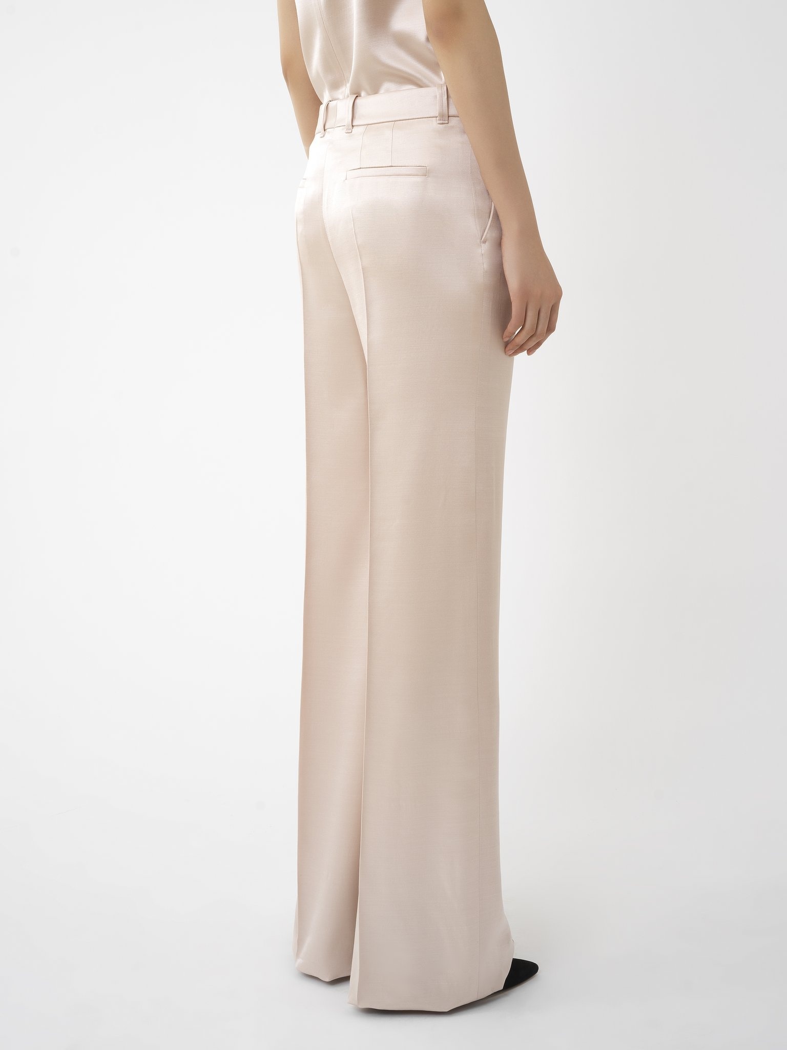LOW-WAIST FLARE PANTS - 5