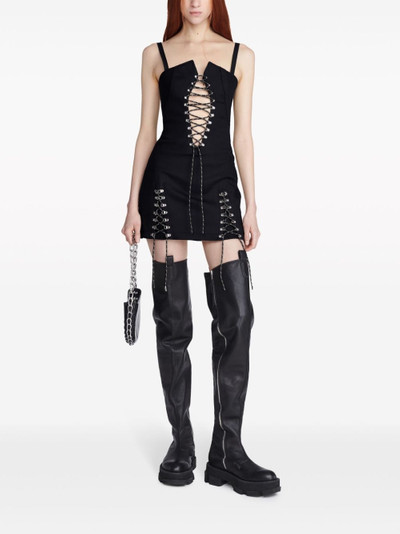 Dion Lee Hiking lace-up minidress outlook