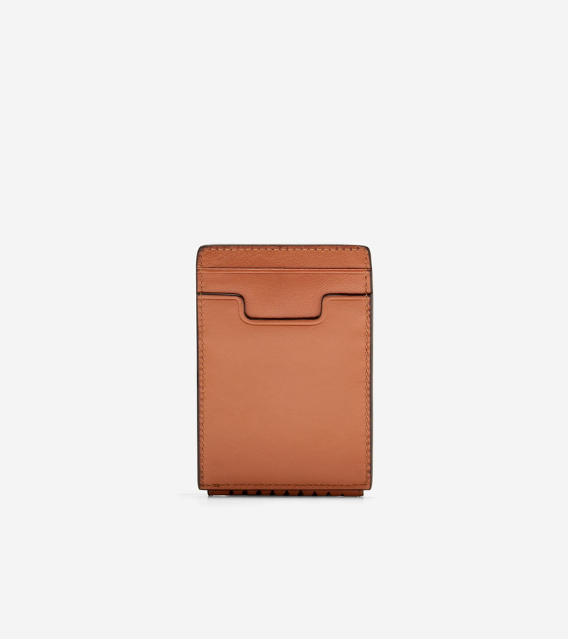 COLE HAAN Washington Perforated Card Case outlook