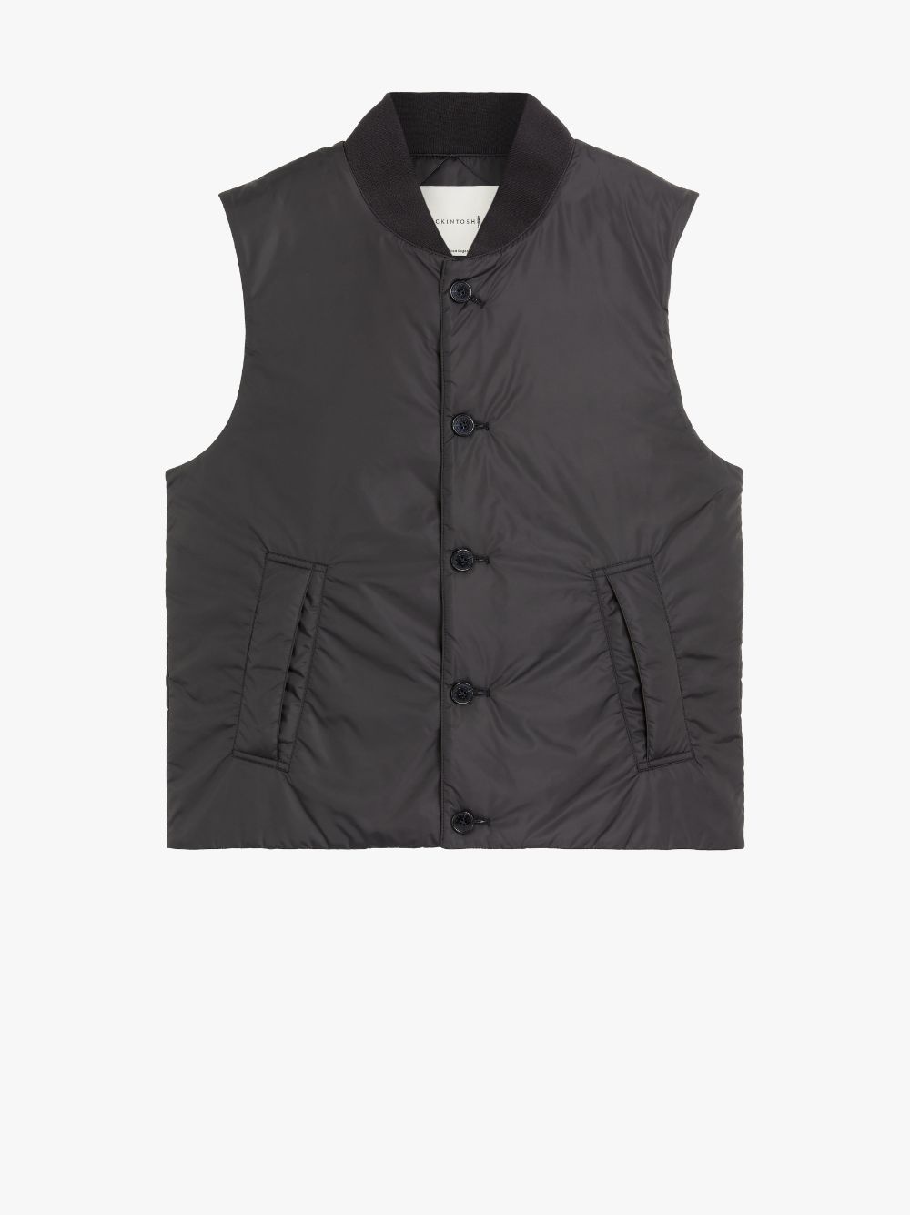 DUNDEE CHARCOAL NYLON LINER VEST | QC-107 - 7