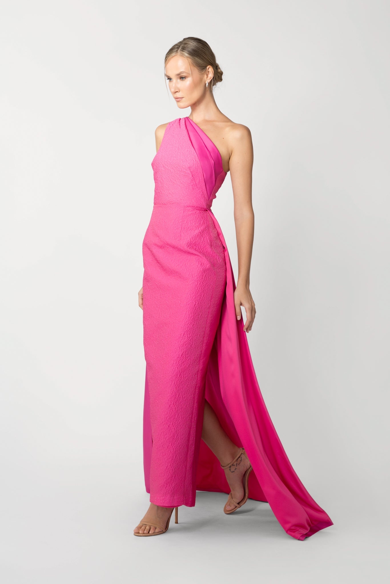 JOSLIN ONE-SHOULDER GOWN - 4