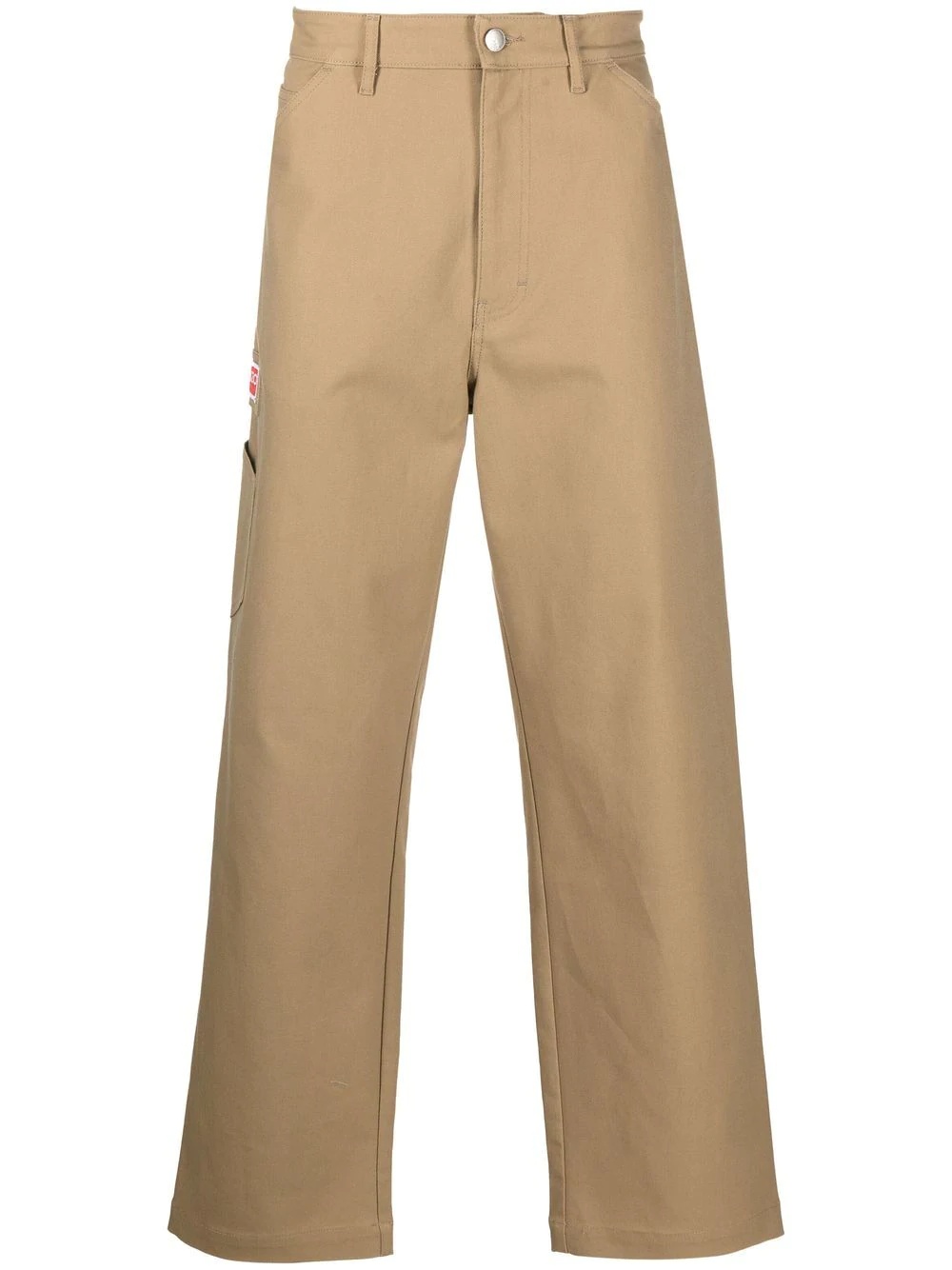 straight-leg Carpenter trousers - 1